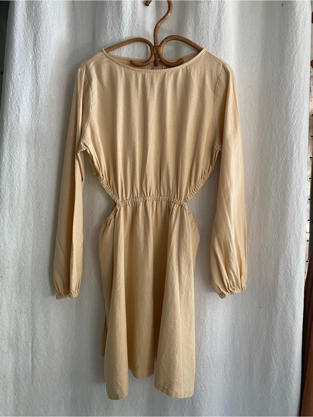 Universal Thread Balloon Long-Sleeve Pocket  Mini Dress Size Medium NWT